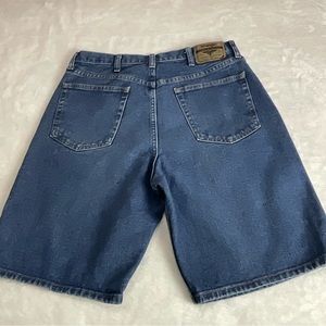 Wrangler Denim Jeans Bermuda Shorts Size 34
